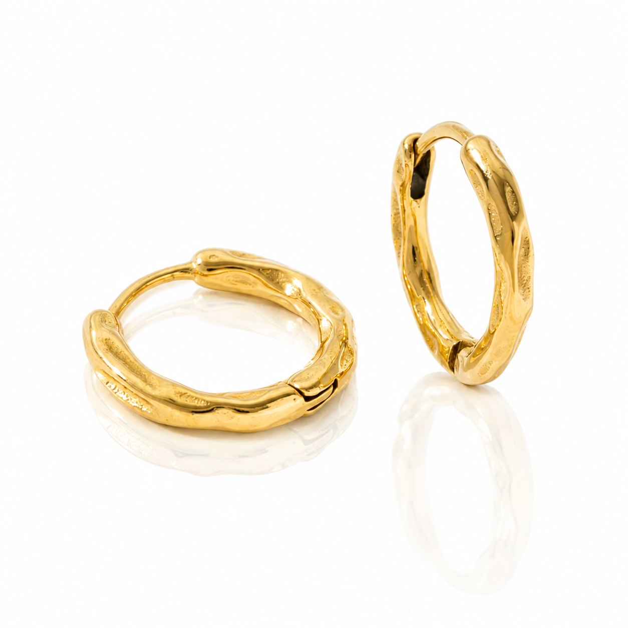Sculpted Hoops