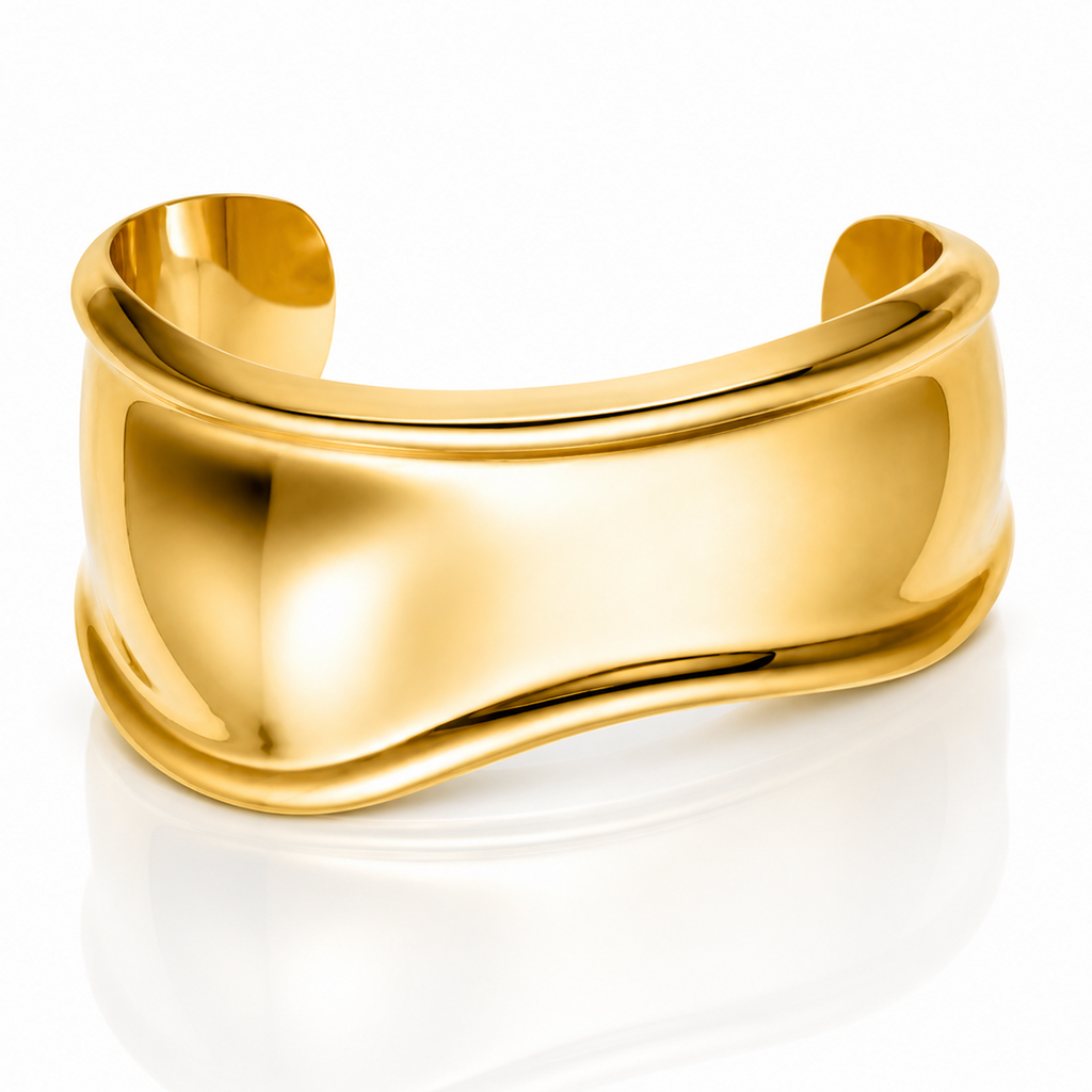 Sculpt Cuff – Gold & Silver