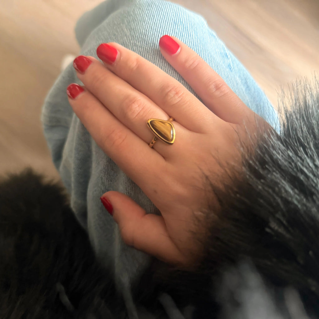 Eye of the Tiger Ring L'ENFANT BLANC