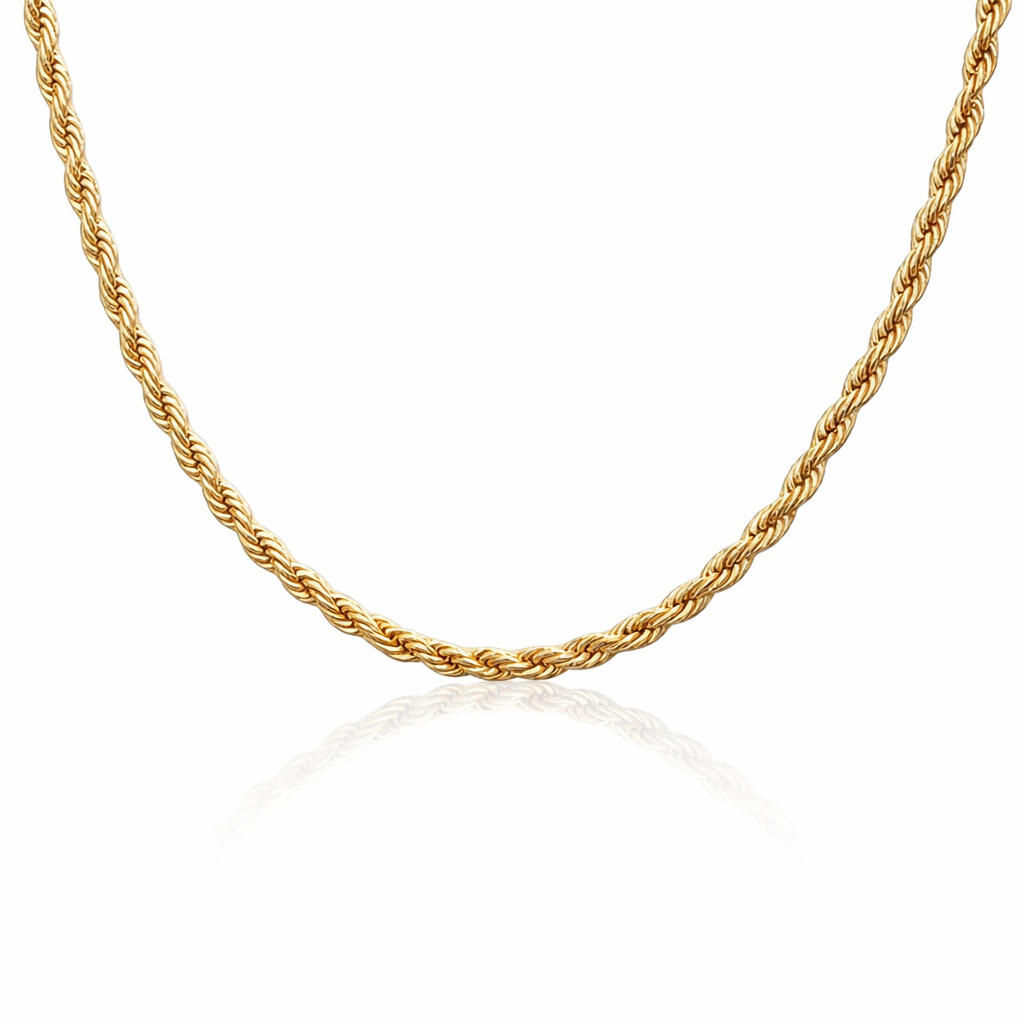 Monaco Rope Chain Necklace L'ENFANT BLANC
