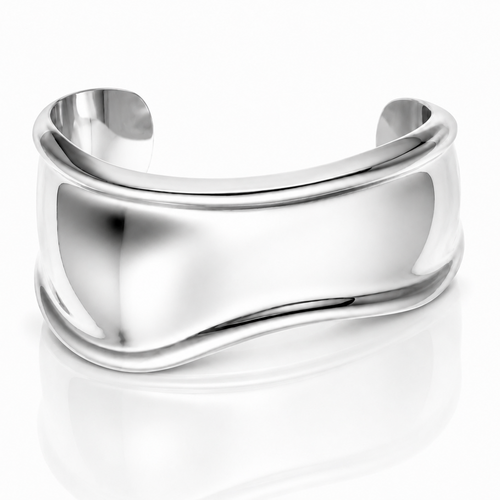 Sculpt Cuff – Gold & Silver